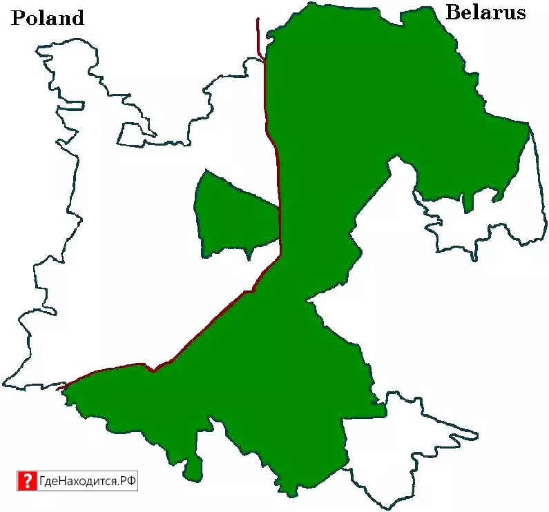 Где находится Белоруссия