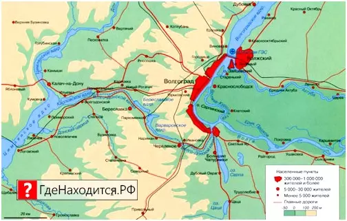 Где находится Волга