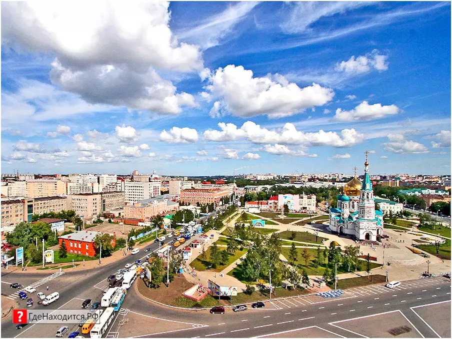 Красивое фото Омск 