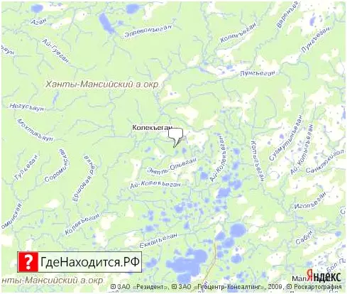 На карте Нижневартовск 