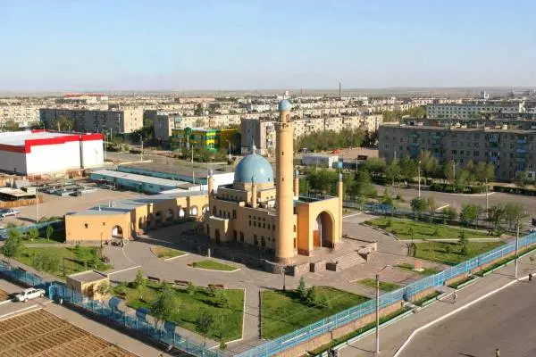 мечеть в городе Караганда Казахстан