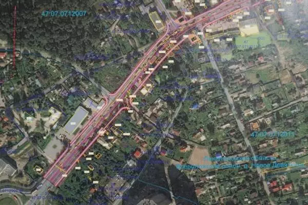 план расширенич центральной улицы Мурино