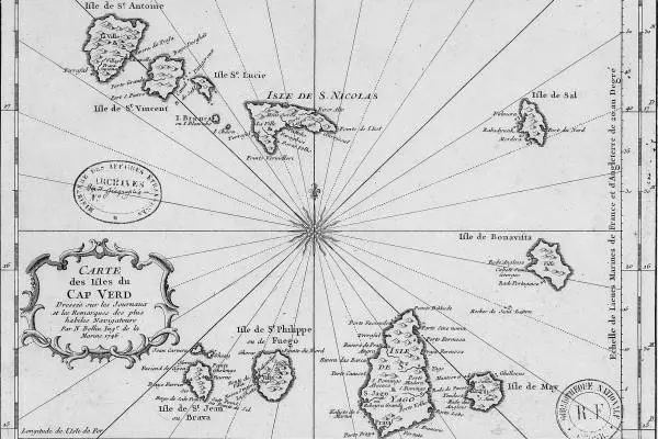 историческая карта Кабо-Верде