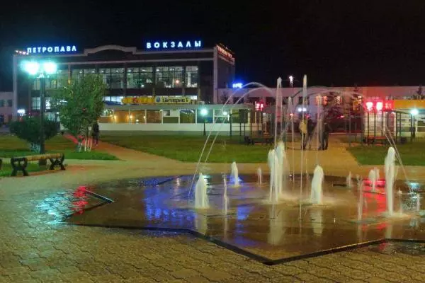 площадь вокзала Петропавловск Казахстан