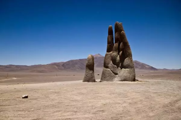 Рука пустыни в Атакаме