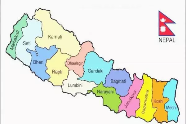 административные области Непала