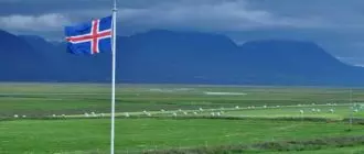 расположение государства Исландия