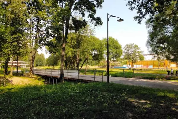 городской парк Истры